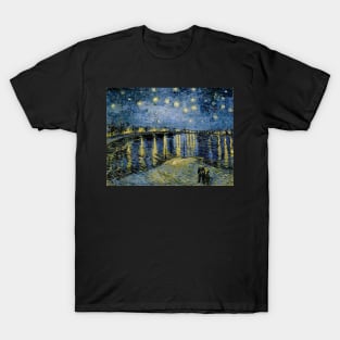 Vincent Van Gogh Starry Night Over the Rhone T-Shirt